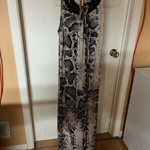 DEX Leopard Print Dress Size M